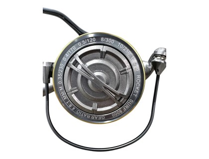 Reel De Pesca Variada Rocket Surf 8000 Incluye 3 Carretes!!!