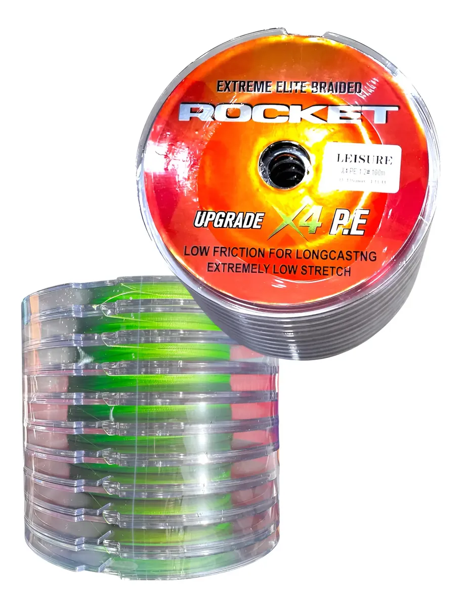 Multifilamento Rocket X 1000 Metros - Todas Las Medidas