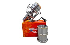 Reel De Pesca Variada Rocket Surf 8000 Incluye 3 Carretes!!!
